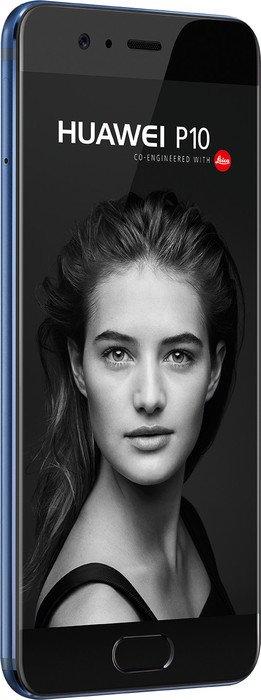 Actual product image Huawei P10 (64 GB, Hyper Diamond-Cut Dazzling Blue, 5.10", Hybrid Dual SIM, 4G)