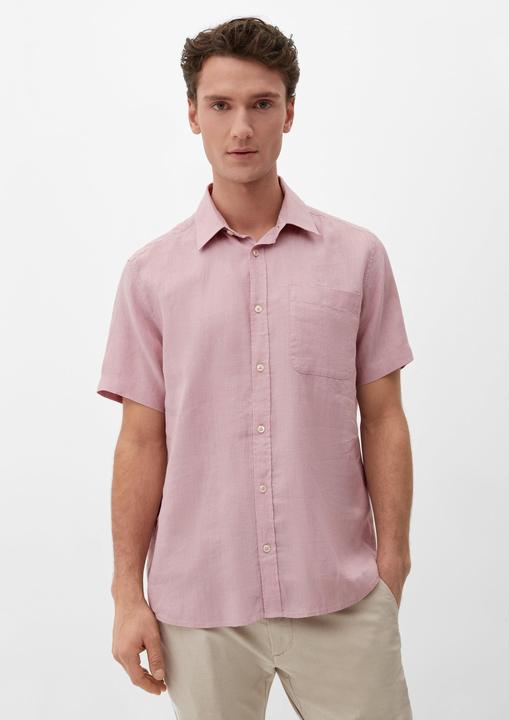 Produktbild s.Oliver Hemd Kurzarmhemd aus Leinen (XL)