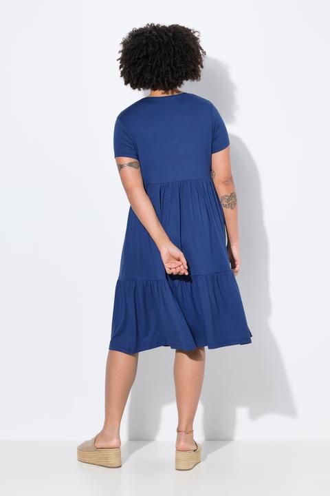 Image du produit Angel of Style Jerseykleid, V-Ausschnitt, Volants (52)