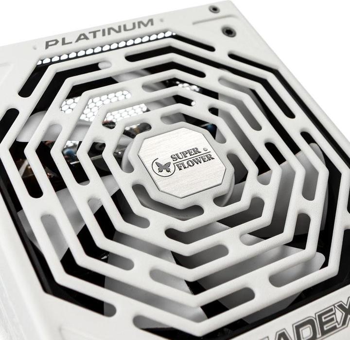 Produktbild Super Flower Leadex 80 PLUS Platinum Netzteil, weiss - 750 Watt