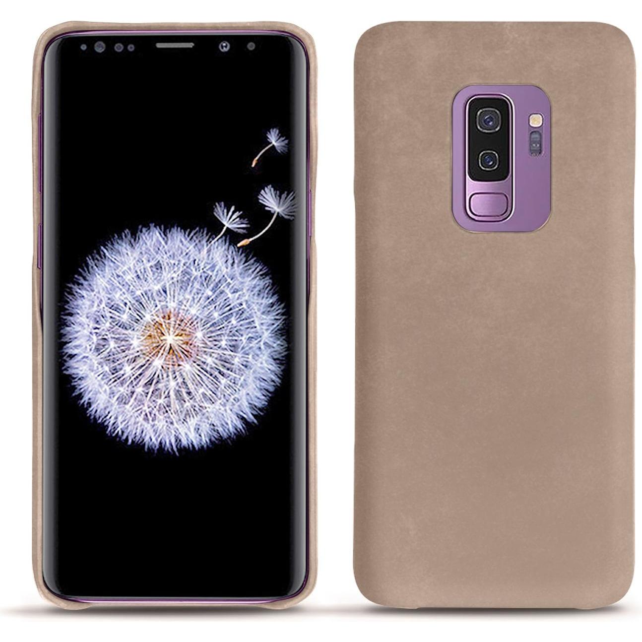 Thumbnail - Noreve Lederschutzhülle (Samsung Galaxy S9+), Smartphone Hülle, Beige