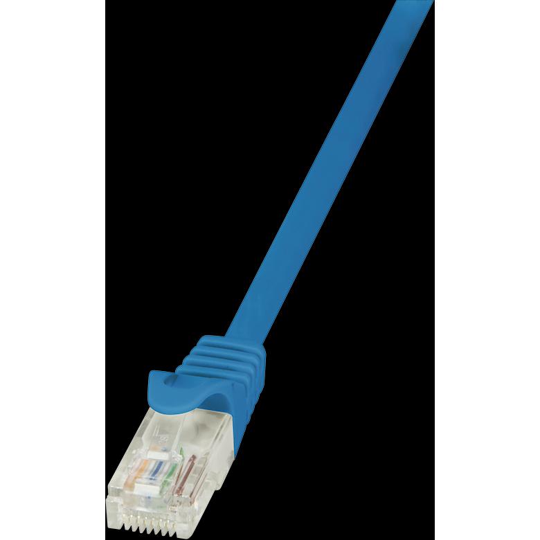 LogiLink Netzwerkkabel (U/UTP, CAT6, 1 m), Netzwerkkabel