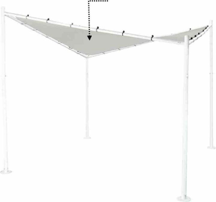 Image du produit Siena Garden Berlino Pavillon Ersatzteil, Hellgrau (289 cm, 289 cm)