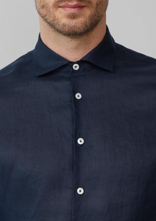 Image du produit S.Oliver Hemd Tailored Fit: Langarmhemd aus Leinen mit elegantem Glanz (38)