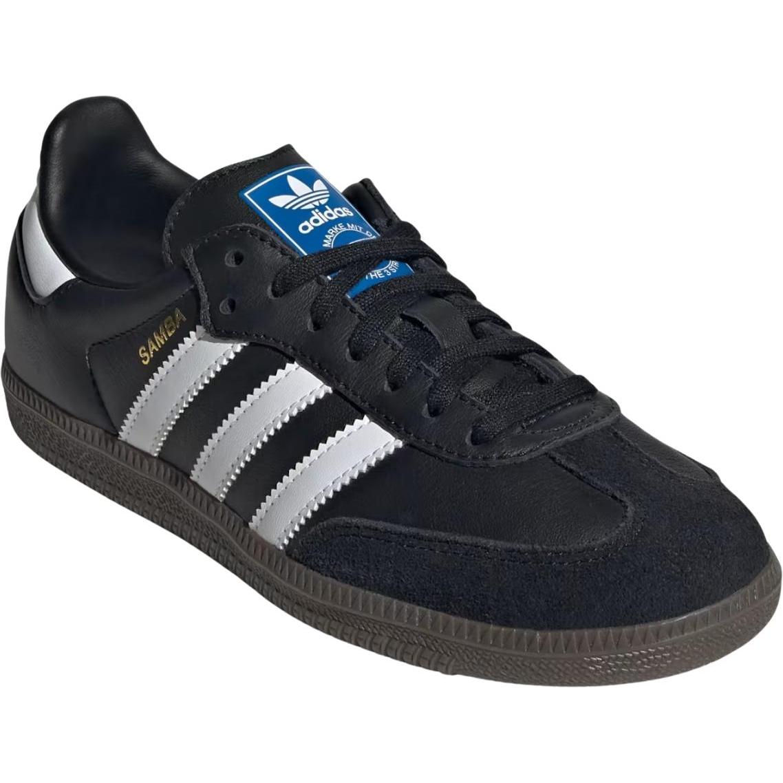 Adidas, Bambini, Sneaker, Originale Samba OG Junior Junior-Schuhe, Nero, (36 2/3)