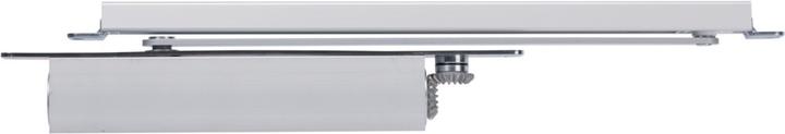 Productafbeelding Assa Abloy Glijrail deurdranger DC860 normale installatie scharnierzijde EN 1-5 zilver EN 1-5 (Interieur)