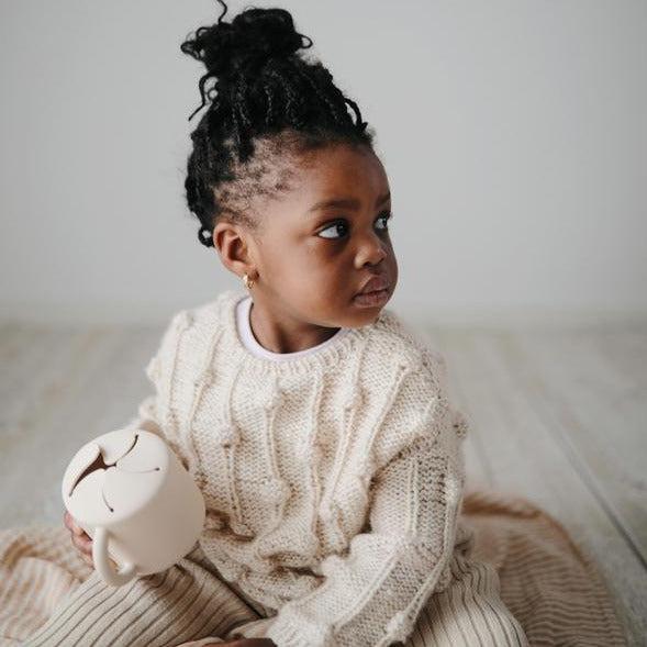 Actual product image Mushie Snack cup