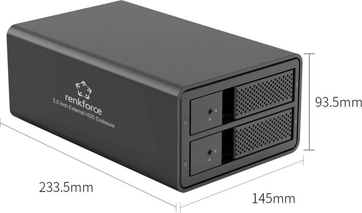 Actual product image Renkforce RF-6647596 (3.5")