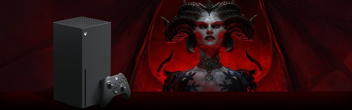 Actual product image Microsoft Xbox Series X – Diablo IV Bundle