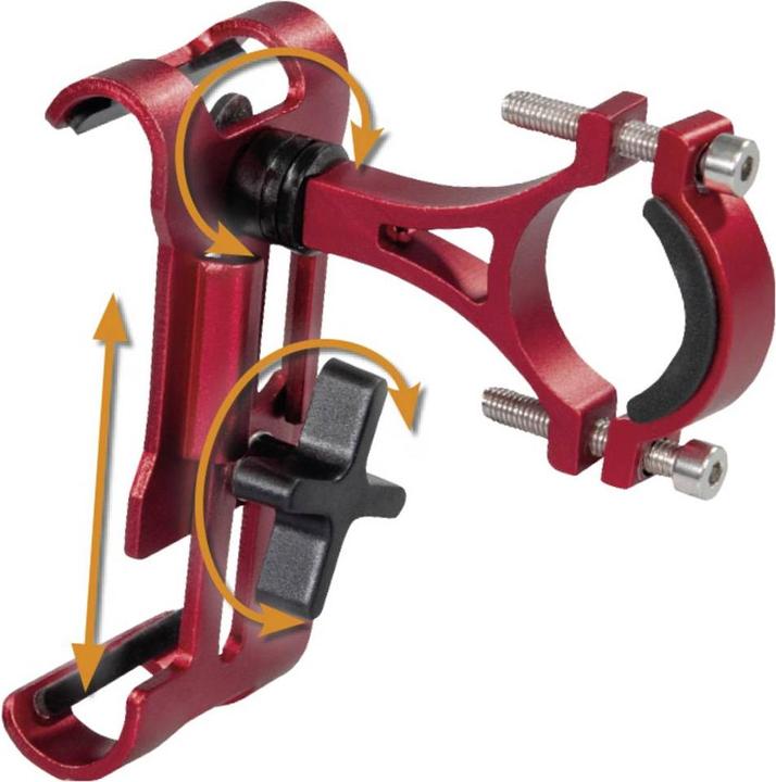 Actual product image myWall My Wall HR22L mobile phone holder bike Suitable for mobile phone model: Universal Width