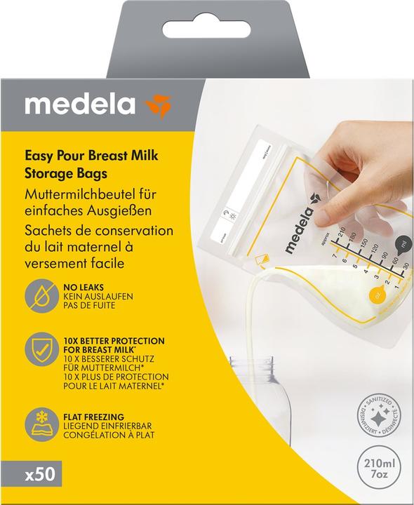 Produktbild Medela Easy Pour Muttermilchbeutel x50