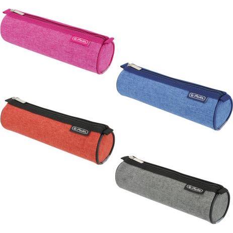 Herlitz, Etui, Schüleretui Faulenzer rund Bicolor Mix f.s.