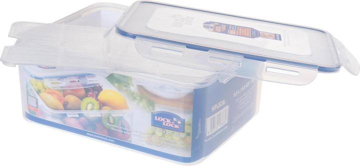 Lock & Lock Contenitore Ermetico Rettangolare 5.5L | HPL836 | Salvaspazio Per Alimenti