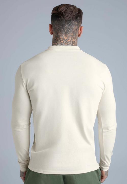Produktbild Siksilk Langarmpolo Longsleeved Button (L)
