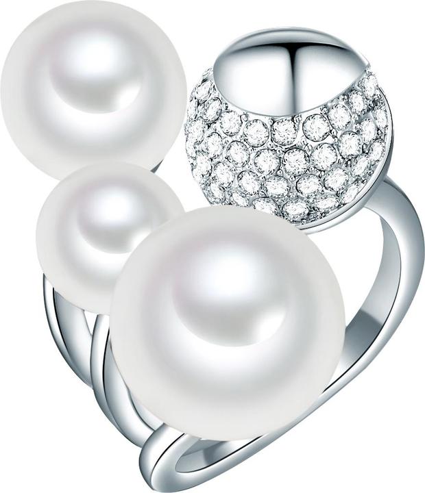 Immagine prodotto Lulu & Jane Perlina in ottone da donna in vetro e conchiglia argento - 29297 (56)
