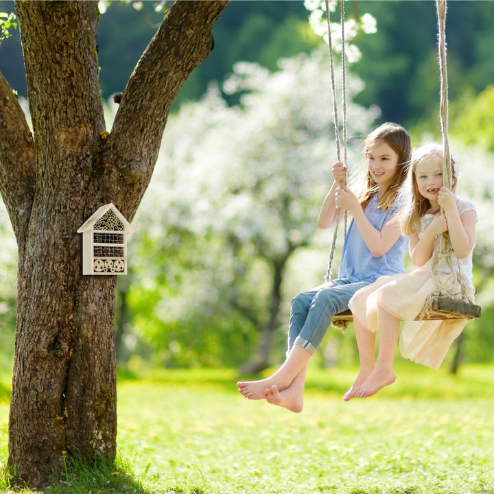 Immagine prodotto Relaxdays Hotel per insetti (Api, Coccinelle, Merletti)