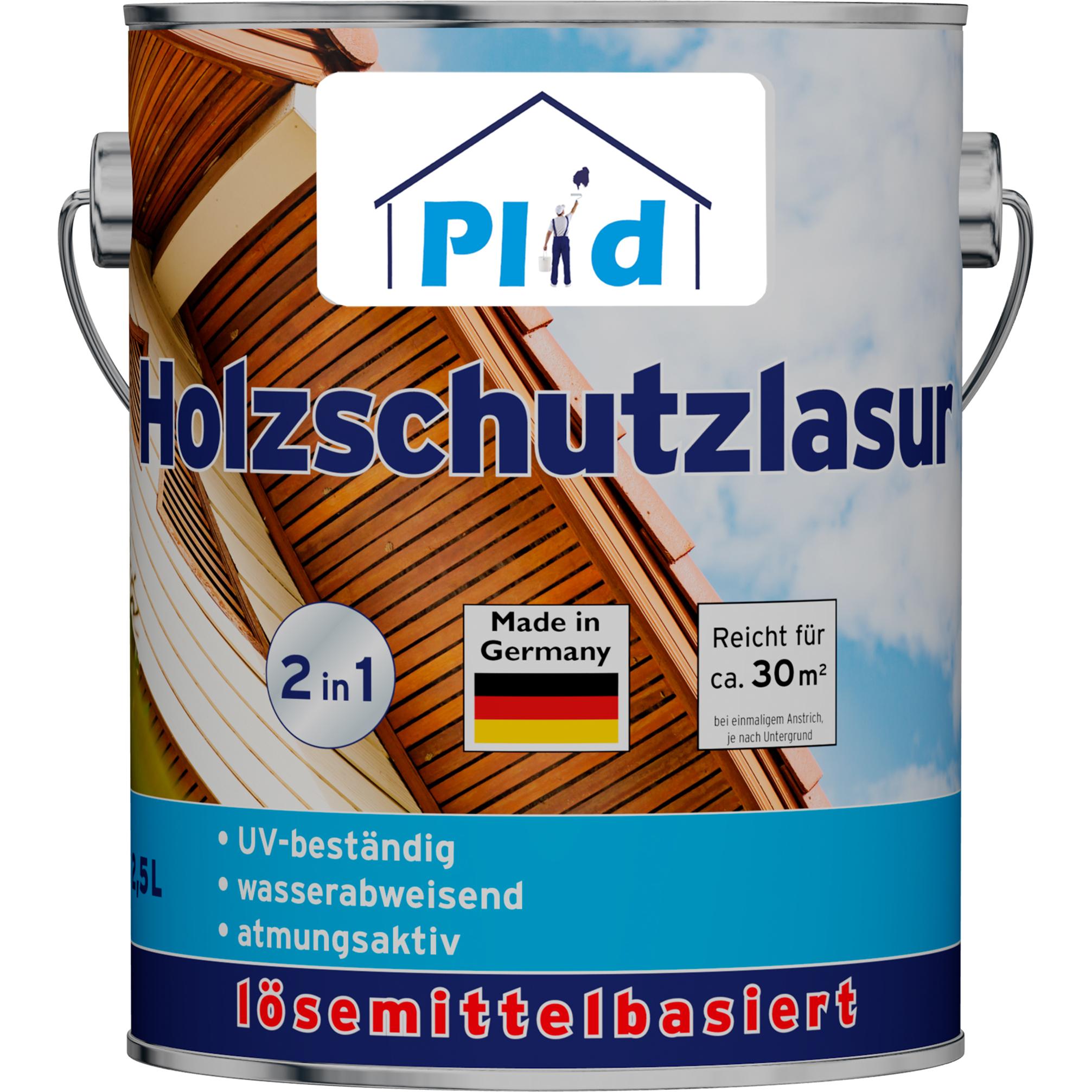 Plid, Holzschutz + Holzpflege, Holzschutzlasur 2,5l, für ca. 30m² / Holzlasur Holzschutz Holzgrundierung (Kiefer, 2.50 l...