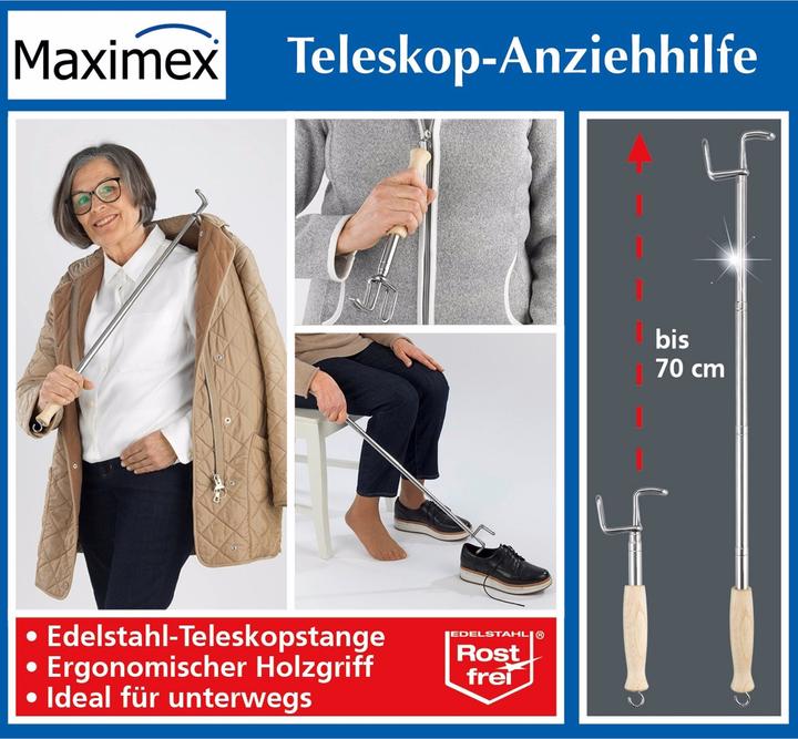 Produktbild Maximex Teleskop-Anziehhilfe (Anziehen)