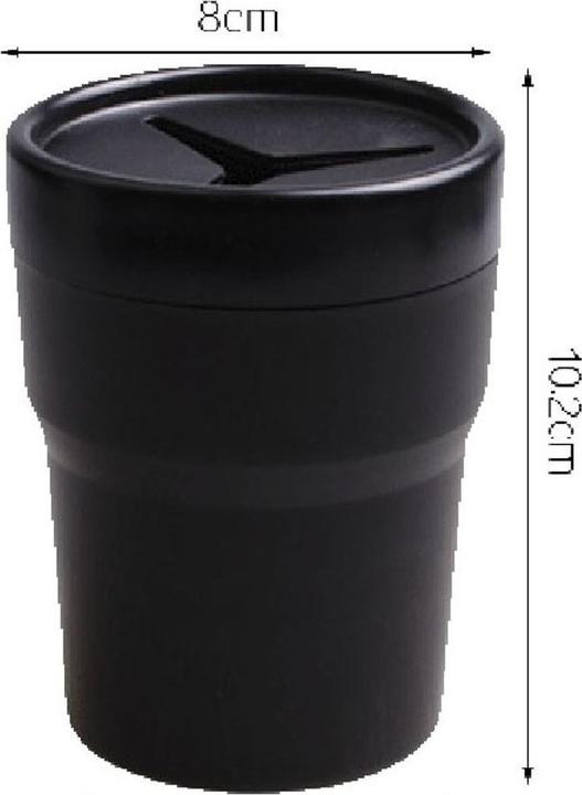 König Design Automülleimer PKW KFZ Car Auto Mülleimer Getränkehalterung Abfalleimer