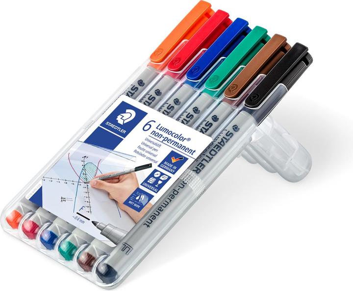 Produktbild Staedtler Lumocolor non-permanent (Mehrfarbig, 0.60 mm, 1 x)