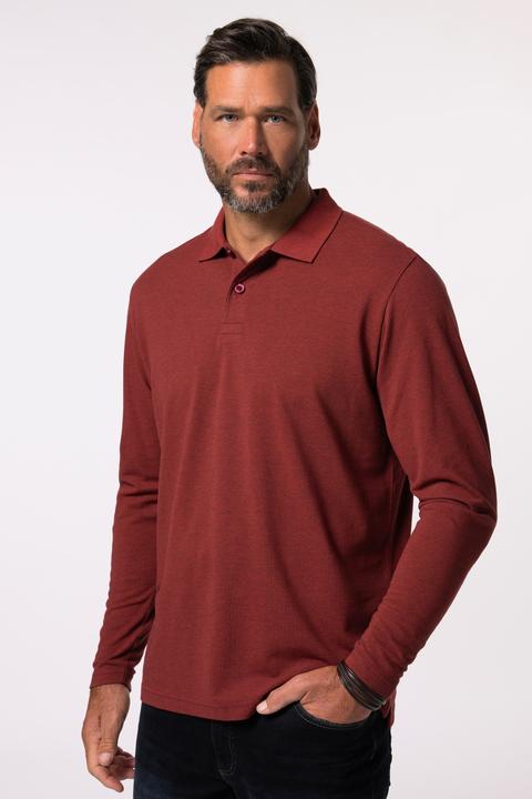 Produktbild JP1880 Poloshirt, Basic, Langarm, Piqué (7XL)
