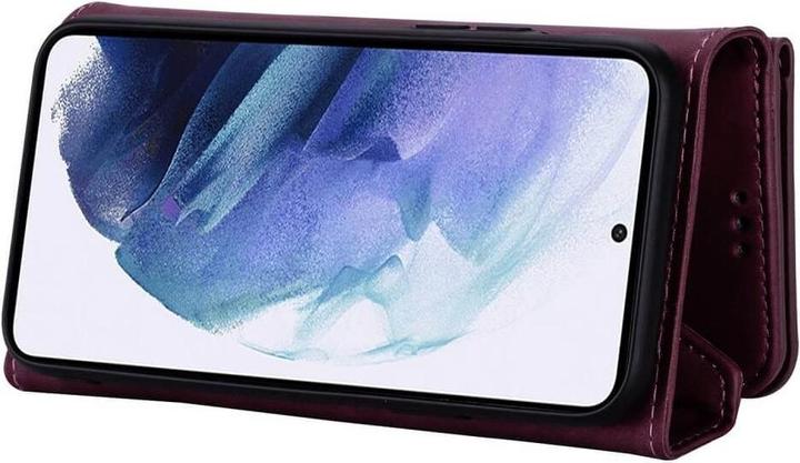 Produktbild Cover-Discount Galaxy S23 Ultra - Brieftaschen Hülle weinrot (Samsung Galaxy S23 Ultra)