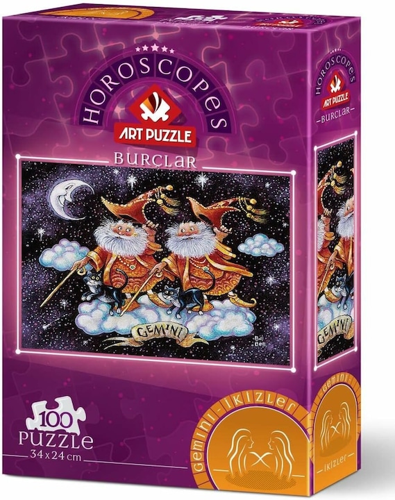 Image du produit Art Puzzle Puzzle Signes du zodiaque : Gémeaux 100 pièces (100 pièces)