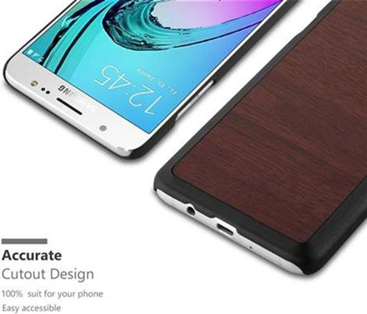 Productafbeelding Cadorabo Harde kaft Woody Cover (Samsung Galaxy J7 2016)
