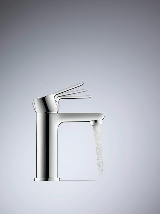 Actual product image Duravit Single lever basin mixer A.1 S without pop-up waste chrome