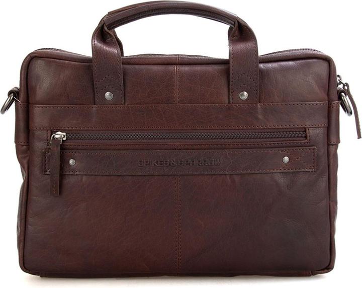 Produktbild Spikes & Sparrow & Sparrow Mannen Laptoptas / Werktas / Aktetas - Briefcase - Bruin - (13.30")