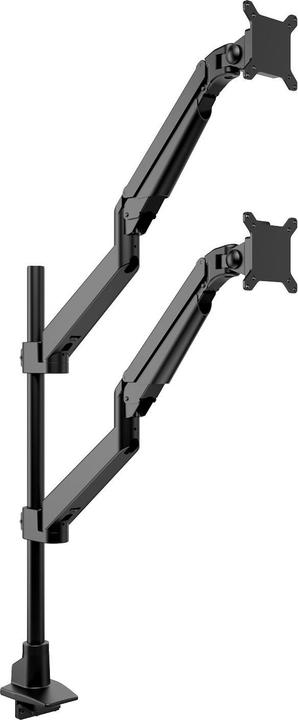 Multibrackets Monitorhouder dubbel 34", metaal, zwart (Tabel, 32")