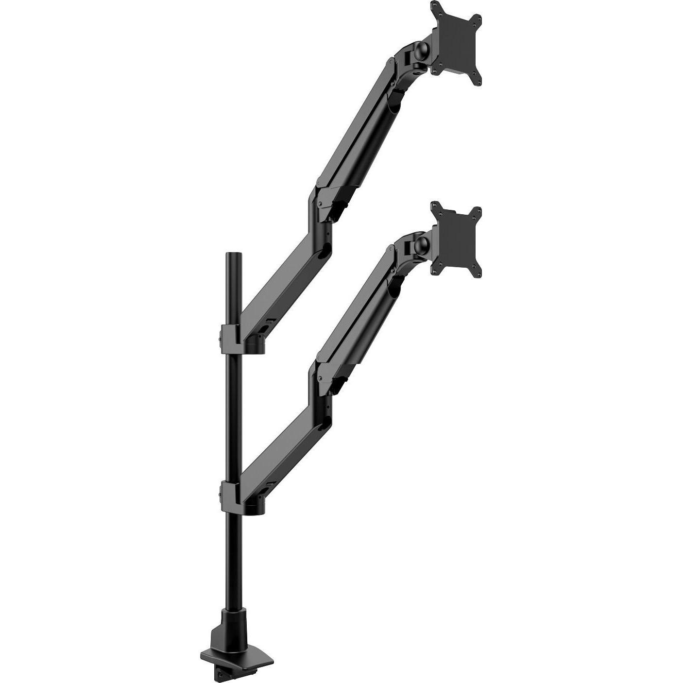 Thumbnail - Multibrackets Monitorhalter dual 34", Metall, schwarz (Tisch, 32"), Monitor Halterung, Schwarz