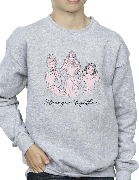 Image du produit Disney - Sweat PRINCESSES STRONGER TOGETHER - Garçon (116)