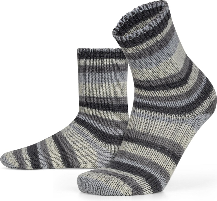 Image du produit Normani 2 paires de chaussettes en laine tricotée milleraies - 9093 (lot de 2, 39 - 42)