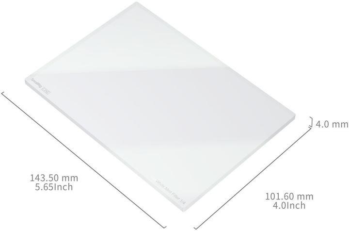 Produktbild SmallRig CINE 4 x 5.65" Black Diffusion 1/4 Filter 4740 (Diffusionsfilter)