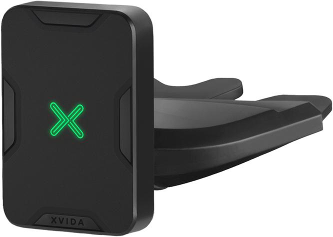 Actual product image Xvida Magnetic QI Wireless Charging Car Slot Mount