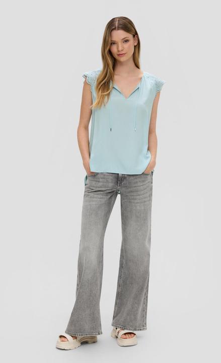Immagine prodotto S.Oliver Bluse Blusentop mit Broderie Anglaise (32)