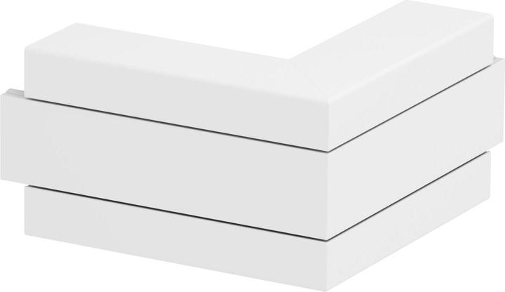 Actual product image OBO Bettermann OBO GA-AS53100RW External corner aluminium rigid form pure white (5.30 cm)