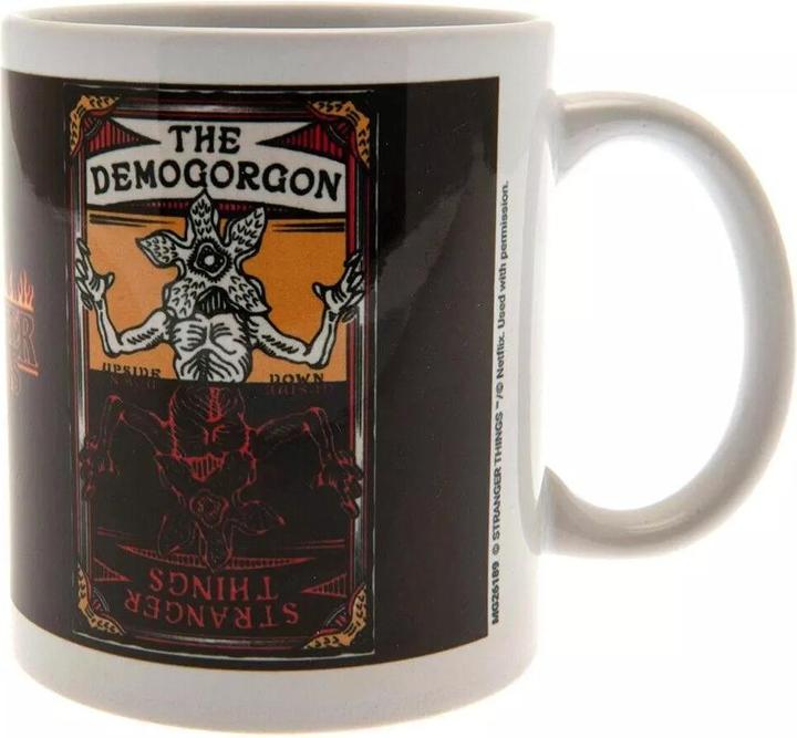 Actual product image Stranger Things Demogorgon Card Mug (325 ml)
