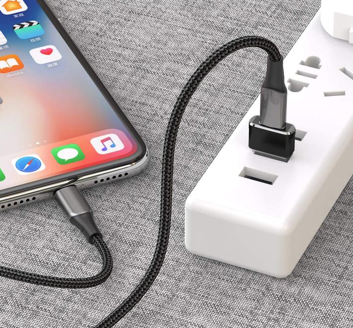 Actual product image PhoneLook Charging cable / connection adapter USB-C (input) to USB-A (output) (USB-C, USB-A)
