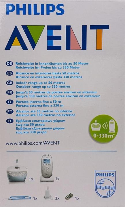 Immagine prodotto Philips Avent Smart Eco Dect SCD580 (Audio del baby monitor, 330 m)