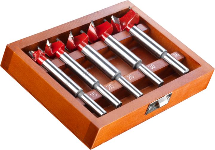 Actual product image technocraft Artificial drill bit set (15 mm, 20 mm, 25 mm, 30 mm, 35 mm)