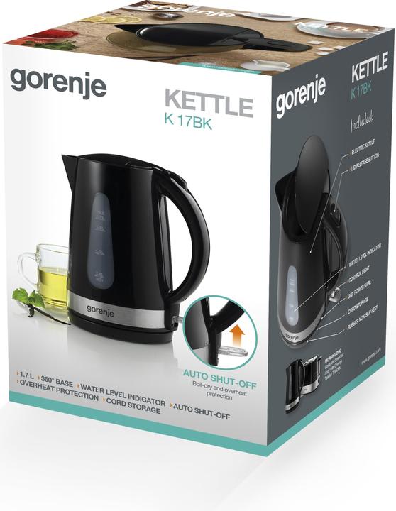 Produktbild Gorenje K17BK Wasserkocher (1.70 l)