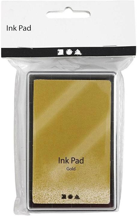 Produktbild Creativ Company Stempelkissen Ink Pad, 9 x 6 x 2 cm Gold