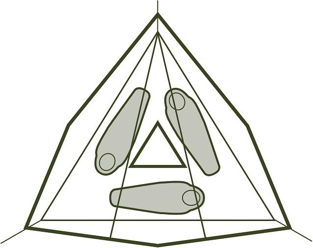 Produktbild Tentsile Stingray (Baumzelt, 11.10 kg, 3 Personen)