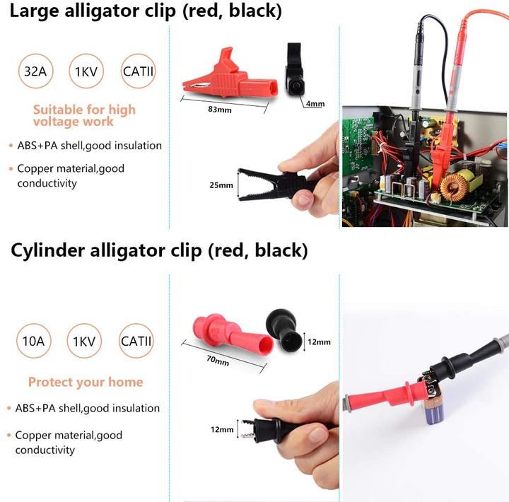 Actual product image Handskit Test leads
