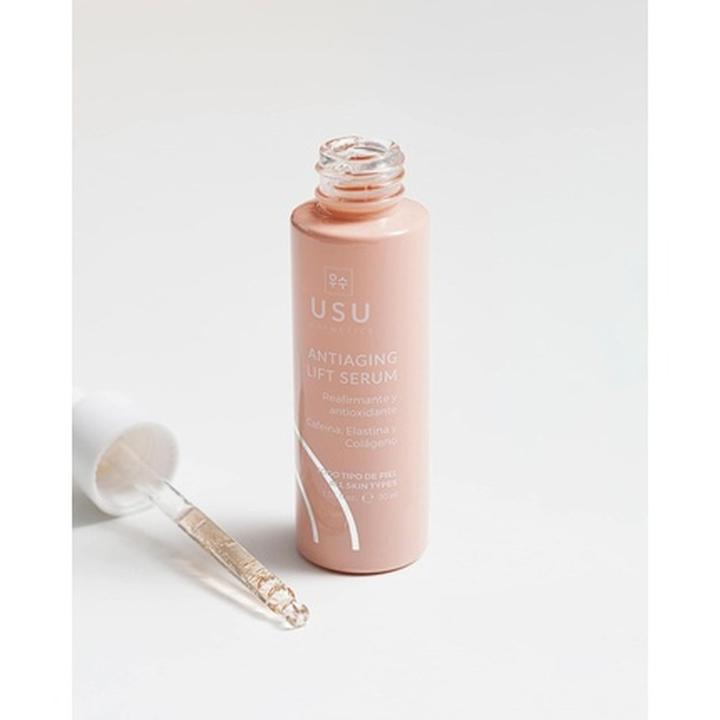 Immagine prodotto USU Cosmetics Siero Lift Anti Aging 30ml - Stringe la pelle e riduce le rughe - Ripristina l'elasticità - (30 ml)
