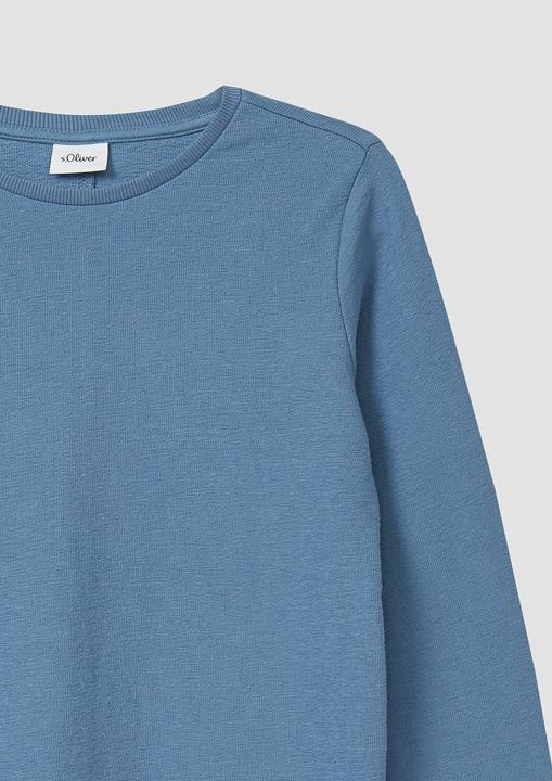 Produktbild s.Oliver T-Shirt Longsleeve aus Strukturjersey (146, 152)