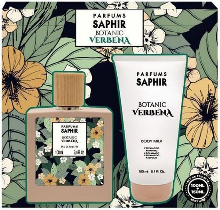 Produktbild Saphir Botanic Of Verbena Edt Spray 100 ml + Body 150 ml Sets