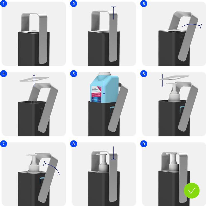Actual product image Sterillium Protect & Care Leon